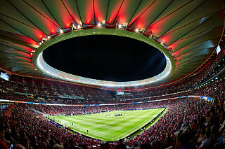 Atlético de Madrid - 2 bilhetes jogo + museu
