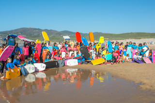 Aula de bodyboard para 1 em Carcavelos | Escola exclusiva para raparigas - Boogie Chicks