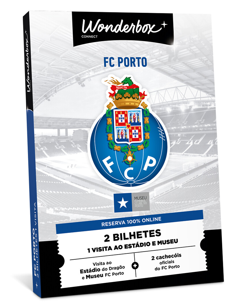 FC Porto Experience - 2 bilhetes estádio + museu + 2 cachecóis