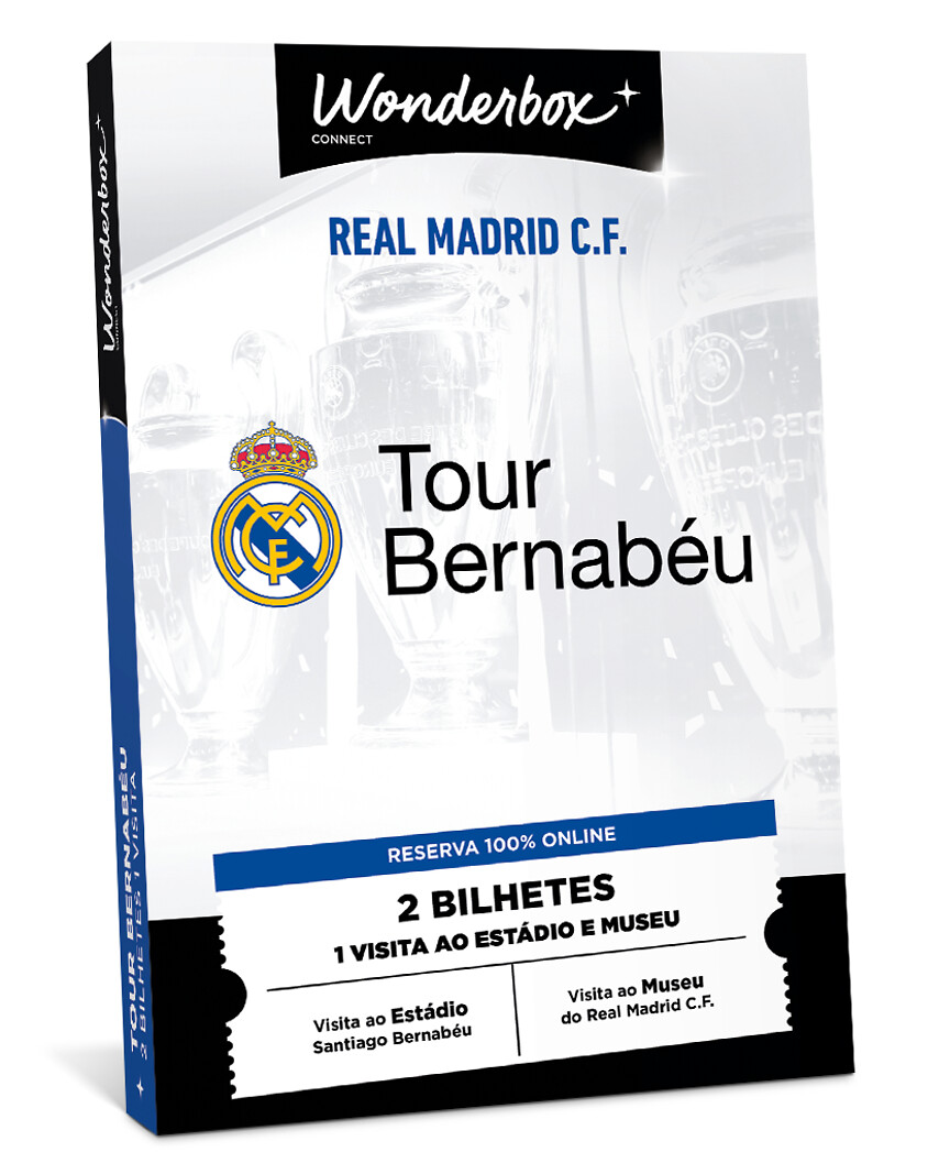 Real Madrid Tour Bernabéu - 2 bilhetes