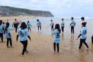 3 Aulas de Surf em grupo para 1 | Praia Grande Surf School (Sintra, Lisboa)