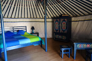Uma noite em Yurt com pequeno-almoço para 3 | Nomad Planet (Fiães do Rio, Vila Real)