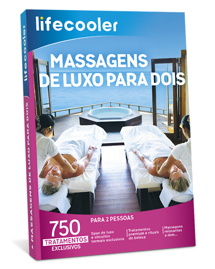 Massagens de Luxo para Dois - 750 Experiências - Packs Presente ...