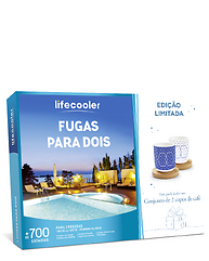 Fugas para dois + Conjunto de 2 copos