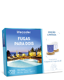 Fugas para dois + Conjunto de 2 copos