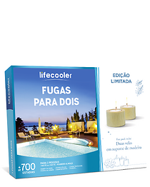 Fugas para dois + Conjunto de velas