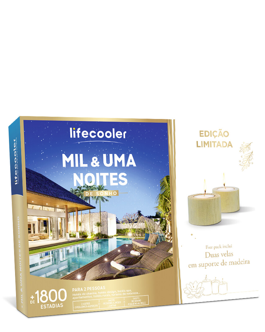 Mil & uma noites de sonho + Conjunto de velas