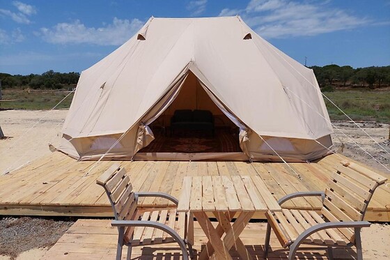 Uma noite em Tipi com pequeno almoço para 2 em Comporta Side (Setúbal)