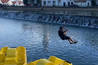 Slide + Escalada + Insufláveis + Canoagem + Water Ball para 2 | Corda Bamba (Tomar)
