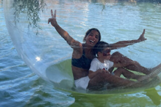 Slide + Escalada + Insufláveis + Canoagem + Water Ball para 2 | Corda Bamba (Tomar)