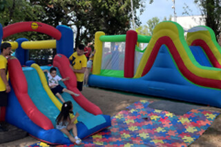 Slide + Escalada + Insufláveis + Canoagem + Water Ball para 2 | Corda Bamba (Tomar)