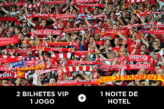 Liverpool FC Estadia - 1 jogo + 1 noite