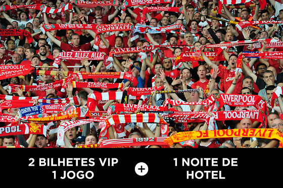 Liverpool FC Estadia - 1 jogo + 1 noite