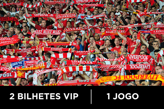 Liverpool FC - 2 bilhetes premium