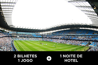 Manchester City Estadia - 1 jogo + 1 noite