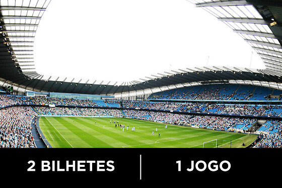 Manchester City - 2 bilhetes