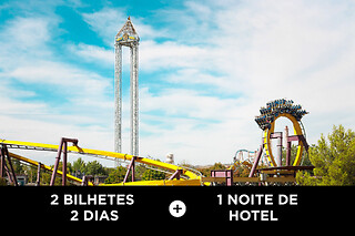Parque Warner - 2 dias + 1 noite - 2 pessoas