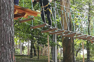 Circuito de arborismo à escolha + Slide de 60m para 2 | Rates Park - Póvoa de Varzim