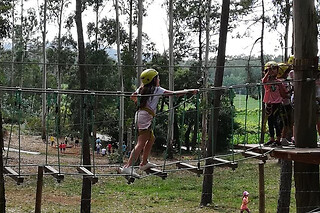 Circuito de arborismo à escolha + Slide de 60m para 2 | Rates Park - Póvoa de Varzim
