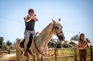 Experiência Equestre: Batismo a Cavalo para 1 | Coudelaria Rita Cotrim, Golegã (Santarém)