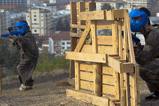 Jogo de Paintball para 4 | Estratégia, ação e adrenalina no Picoto Park - Braga