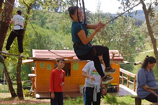 Entrada no Expertree Park: 8 Percursos de Arborismo para 2 em Penela (Coimbra)