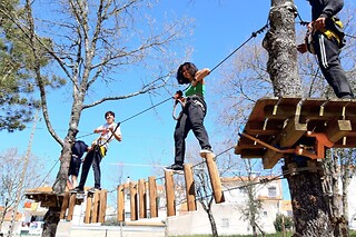 Entrada no Expertree Park: 8 Percursos de Arborismo para 2 em Penela (Coimbra)