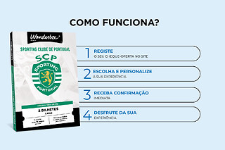Sporting Clube de Portugal - 2 bilhetes