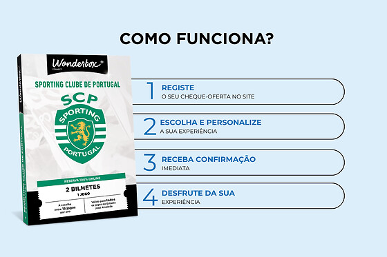 Sporting Clube de Portugal - 2 bilhetes