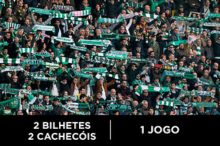 Sporting Clube de Portugal - 2 bilhetes
