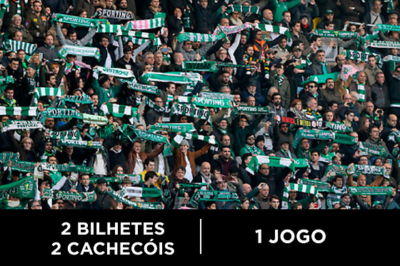 Sporting Clube de Portugal - 2 bilhetes