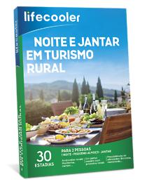 Noite e jantar em turismo rural
