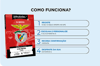 SL Benfica Classic - 2 bilhetes jogo