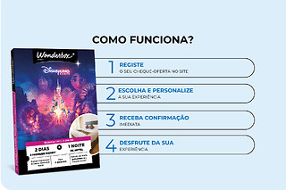 Disneyland Paris Estadia - 2 Dias / 2 Parques + 1 noite