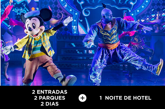 Disneyland Paris Estadia - 2 Dias / 2 Parques + 1 noite