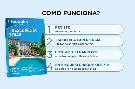 Desconecta 2 dias + Conjunto de copos