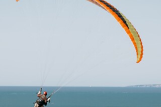 Voo de Parapente + Video Go pro + Edição 360º para 1 | Flywithgaus Paragliding (Fernão Ferro, Setúbal)