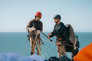 Voo de Parapente + Video Go pro + Edição 360º para 1 | Flywithgaus Paragliding (Fernão Ferro, Setúbal)
