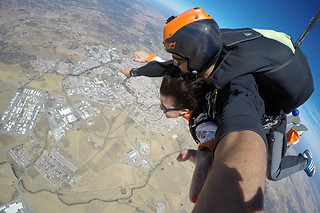 Salto Tandem 3000m para 1 com a Tandem Lowcost (Évora)