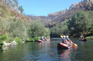 Canoagem para 1 em Clube do Paiva em Arouca (Aveiro)