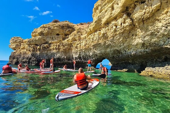 Passeio de Stand Up Paddle em Albufeira para 1 | Surf4fun Albufeira (Albufeira)