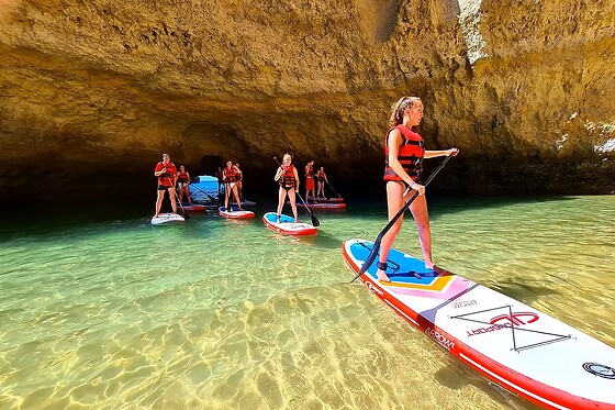 Passeio de Stand Up Paddle em Albufeira para 1 | Surf4fun Albufeira (Albufeira)