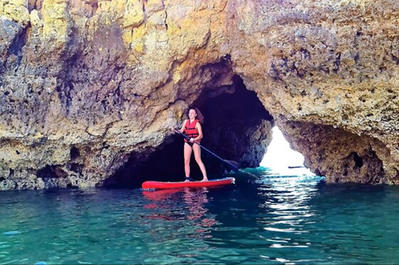 Passeio de Stand Up Paddle em Albufeira para 1 | Surf4fun Albufeira (Albufeira)