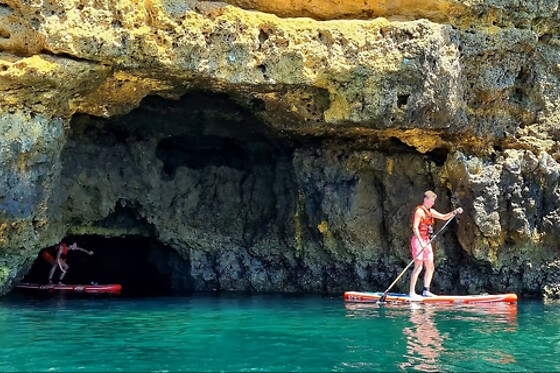 Passeio de Stand Up Paddle em Albufeira para 1 | Surf4fun Albufeira (Albufeira)