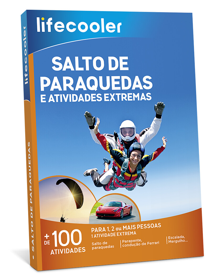 Salto de paraquedas e atividades extremas