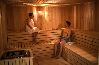 Acesso a sauna ou banho turco e piscina termal com hidromassagem para 2 em Termas de Chaves em Chaves (Vila Real)
