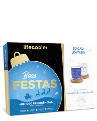 Boas Festas + Conjunto de copos