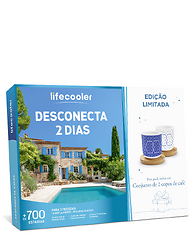 Desconecta 2 dias + Conjunto de copos