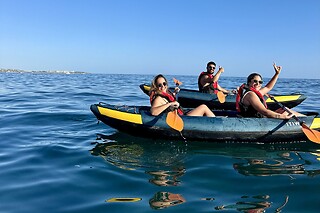 Tour ao pôr do sol/nascer do sol de kayak para 2 | Prestige Kayak Algarve (Porches, Lagoa)
