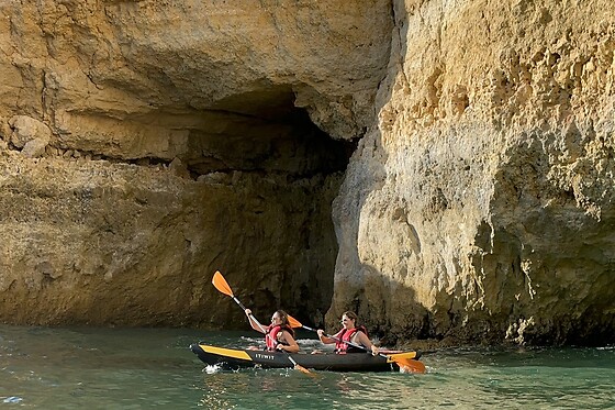 Tour ao pôr do sol/nascer do sol de kayak para 2 | Prestige Kayak Algarve (Porches, Lagoa)